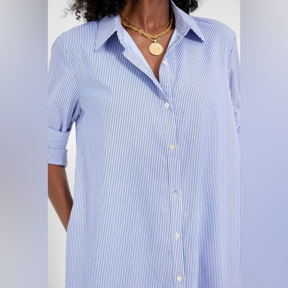 Tuckernuck Pomander Place Blue Stripe Griffin Dress - Picture 5 of 12